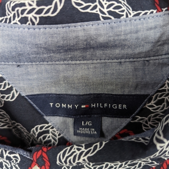 TOMMY HILFIGER Long Sleeve Button Down Shirt - Picture 4 of 7